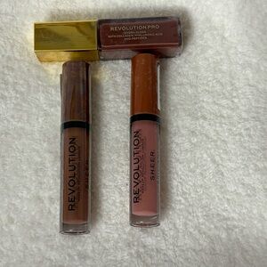 Revolution Lip Gloss 3 pc